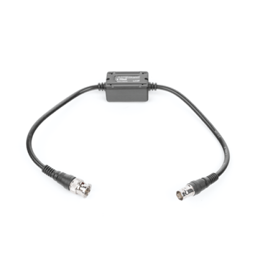 AISLADOR DE TIERRA por BNC / ELIMINE eficazmente los problemas en el video como el RUIDO, DIAFONIA, INDUCCIÓN e INTERFERENCIAS causadas por los lazos de tierra. Compatible con cámaras HD-TVI/CVI/AHD/CVBS de hasta 2 MP. 