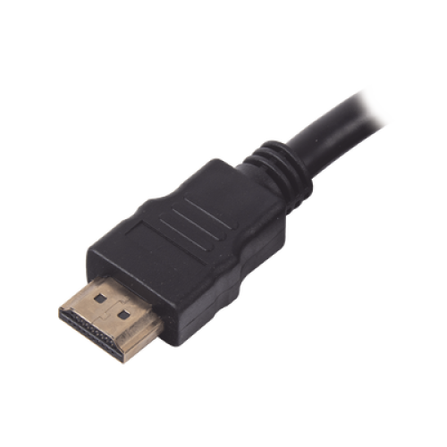 Cable HDMI de 1 Metro (3.28 pies) (High Speed) / Resolución 4K / Soporta Canal de Retorno de Audio (ARC)/ Soporta 3D / Blindado para Reducir Interferencia / Chapado en Oro / Alta Resistencia y Durabilidad.