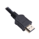 Cable HDMI de 20 Metros (65.62 Pies) (High Speed) / Resolución 4K / Soporta Canal de Retorno de Audio (ARC)/ Soporta 3D / Blindado para Reducir Interferencia / Chapado en Oro / Alta Resistencia y Durabilidad.