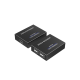 Kit EXTENSOR USB 2.0 de 4 Puertos para Distancias de Hasta  150 m | Soporta USB 2.0, USB 1.1 y USB 1.0 | UTP Cat 5e/6/6a/7 | Soporta Switch Gigabit | Ideal para Cámaras WEB, Impresoras, Escáner, Memorias, Mouse, etc.