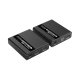 Kit extensor KVM (HDMI y USB) | 40m a 4k@30Hz  | 70m a 1080P@60Hz | Cat 6, 6a y 7 | CERO LATENCIA | HDR | Salida Loop | Salida de audio de 3.5mm |