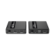 Kit extensor KVM (HDMI y USB) | 40m a 4k@30Hz  | 70m a 1080P@60Hz | Cat 6, 6a y 7 | CERO LATENCIA | HDR | Salida Loop | Salida de audio de 3.5mm |