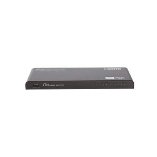 Splitter HDMI 4K de 1 Entrada a 8 Salidas (Simultaneas) | Soporta 4K×2K | Ajuste de resoluciones EDID | HDR | HDMI 2.0 |  HDCP 2.2 | Permite mezclar pantallas en 4K y 1080P