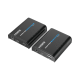 Kit extensor KVM (HDMI y USB) hasta 120 metros | Resolución 1080P @ 60 Hz | Soporta STP y UTP CAT6 | Soporta Switch Gigabit para control KVM múltiple | Soporta hasta 253 receptores | Transmite el Video y Controla tu DVR vía USB Kit extensor KVM (HDMI y USB) hasta 120 metros | Resolución 1080P @ 60 Hz | Soporta STP y UTP CAT6 | Soporta Switch Gigabit para control KVM múltiple | Soporta hasta 253 receptores | Transmite el Video y Controla tu DVR vía USB