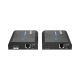 Kit extensor KVM (HDMI y USB) hasta 120 metros | Resolución 1080P @ 60 Hz | Soporta STP y UTP CAT6 | Soporta Switch Gigabit para control KVM múltiple | Soporta hasta 253 receptores | Transmite el Video y Controla tu DVR vía USB Kit extensor KVM (HDMI y USB) hasta 120 metros | Resolución 1080P @ 60 Hz | Soporta STP y UTP CAT6 | Soporta Switch Gigabit para control KVM múltiple | Soporta hasta 253 receptores | Transmite el Video y Controla tu DVR vía USB