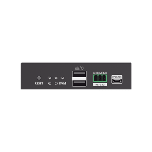 Kit Extensor KVM (HDMI y USB) hasta 120 metros | Transmite el Video y Controla tu DVR vía USB a distancia | Soporta resolución 4K @60Hz | Cat 6, 6a y 7 | Salida Loop en el Tx para visualización local  