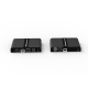 Kit extensor KVM (HDMI y USB 2.0) hasta 100 metros | Resolución 4K @ 30 Hz | Cat 6/6A/7 | CERO LATENCIA | Salida Loop | Soporta Switch Gigabit para control KVM múltiple | Soporta hasta 253 