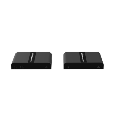 Kit extensor KVM (HDMI y USB 2.0) hasta 100 metros | Resolución 4K @ 30 Hz | Cat 6/6A/7 | CERO LATENCIA | Salida Loop | Soporta Switch Gigabit para control KVM múltiple | Soporta hasta 253 