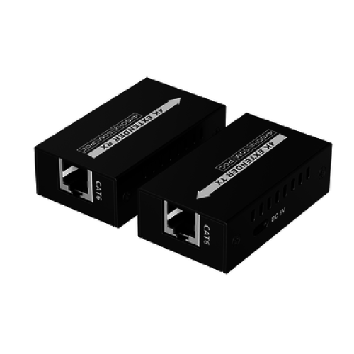 Kit extensor HDMI de tamaño mini | 4K60Hz a 60 metros | Solo requiere alimentación TX | Sobre CAT6/CAT6A/CAT7 | Kit extensor HDMI de tamaño mini | 4K60Hz a 60 metros | Solo requiere alimentación TX | Sobre CAT6/CAT6A/CAT7 |