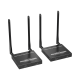 Kit Extensor Inalámbrico | 4K@60Hz | IP Color Stream| Transmisión hasta 50m | Salida Loop | IR | Kit Extensor Inalámbrico | 4K@60Hz | IP Color Stream| Transmisión hasta 50m | Salida Loop | IR |