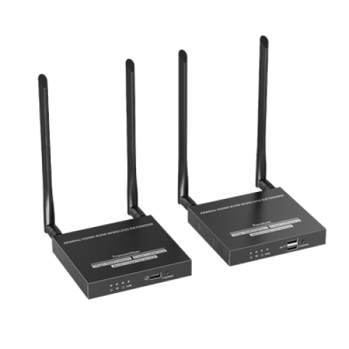 Kit Extensor Inalámbrico | 4K@60Hz | Transmisión hasta 50m | Transferencia IR | Emparejamiento SSID