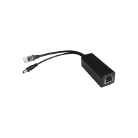 Cable divisor PoE pasivo de 48-55 Vcc @ 12 Vcc, 2 A. Aplicaciones como adaptar micrófonos en cámaras IP Cable divisor PoE pasivo de 48-55 Vcc @ 12 Vcc, 2 A. Aplicaciones como adaptar micrófonos en cámaras IP