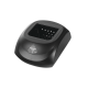 Cargador rápido de escritorio para radios Kenwood SERIE NX5000, NX410, TK-2180/3180 Cargador rápido de escritorio para radios Kenwood SERIE NX5000, NX410, TK-2180/3180