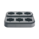 CARGADOR MULTIPLE DE 6 ESPACIOS PARA TX680AV Y AU