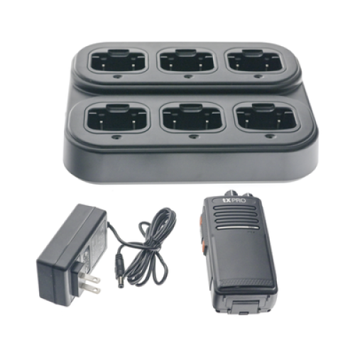 CARGADOR MULTIPLE DE 6 ESPACIOS PARA TX680AV Y AU