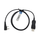Cable de programación USB para radios portátiles de 2 pines KENWOOD y TXPRO