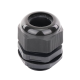 Conector Plástico Negro Tipo Glándula para Rosca NPT 1