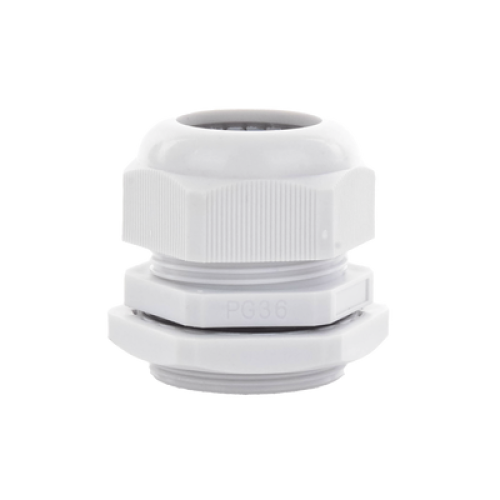Conector Plástico Tipo Glándula para Cable de 22 a 32 mm de Diámetro.