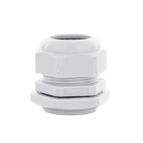 Conector Plástico Tipo Glándula para Cable de 22 a 32 mm de Diámetro.