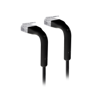 UniFi Patch Cable Cat6 Ultradelgado GbE con Botas Flexibles, Color Negro, 2 Metros (6.56 Pies)