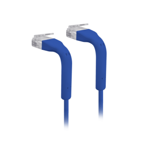 UniFi Patch Cable Cat6 Ultradelgado GbE con Botas Flexibles, Color Azul, 0.1 Metros (0.33 Pies) UniFi Patch Cable Cat6 Ultradelgado GbE con Botas Flexibles, Color Azul, 0.1 Metros (0.33 Pies)