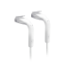 UniFi Patch Cable Cat6 Ultradelgado GbE con Botas Flexibles, Color Blanco, 0.1 Metros (0.33 Pies)