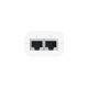 Adaptador PoE+ / U-PoE+ / 48V DC @ 0.65A/ hasta 30W / Gigabit LAN / Protecciones de Sobretensión Adaptador PoE+ / U-PoE+ / 48V DC @ 0.65A/ hasta 30W / Gigabit LAN / Protecciones de Sobretensión