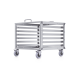 Rack Abierto 6U Compacto y Apilable sin Herramientas para Equipos UniFi, Ensamblaje Toolless, Ruedas con Seguro y Expansión a 12U con Kit de Apilado