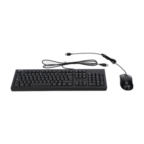 KIt de Teclado y Mouse Cableado / Diseño Elegante y Silencioso (No Requiere Drivers)