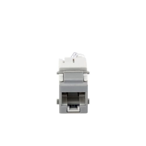 Jack Ultramax Cat5e, UTP, Tipo Keystone, Color Gris, Punch Down