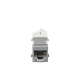 Jack Ultramax Cat5e, UTP, Tipo Keystone, Color Gris, Punch Down
