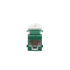 Jack Ultramax Cat6, UTP, Tipo Keystone, Color Verde, Punch Down