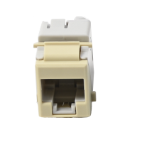 Jack UltraMAX Cat6A, UTP, Tipo Keystone, Color Marfil, Punch Down