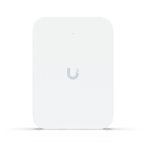 U7 In-Wall WiFi 7 Doble Banda para Interiores, con Cobertura de hasta 115 m², Capacidad para 200 Usuarios y Diseño Optimizado para Entornos de Hospitalidad