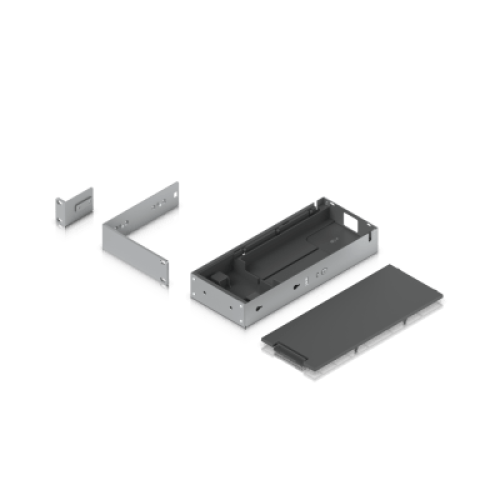 Kit para instalar en rack switches USW-PRO-MAX-16-POE o USW-PRO-MAX-16, 1UR, con base para fuente de alimentación y cable