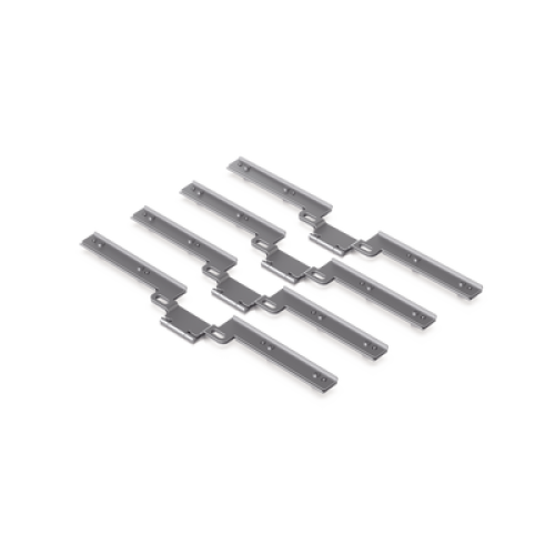 Kit de apilamiento/stack para unir 2 racks UniFi modelo U-RACK-6U-TL, para lograr un rack de 12 UR. No incluye los racks 