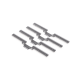 Kit de apilamiento/stack para unir 2 racks UniFi modelo U-RACK-6U-TL, para lograr un rack de 12 UR. No incluye los racks 