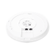 Access Point UniFi 3 Quad-radio MU-MIMO4x4 802.11ac Wave 2 con radio dedicado para seguridad WIPS contra intrusos, hasta 1500 usuarios concurrentes