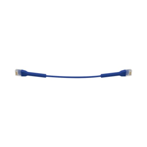 UniFi Ethernet Patch Cable Cat6 de 22 cm (8.66 pulgadas), Color Azul