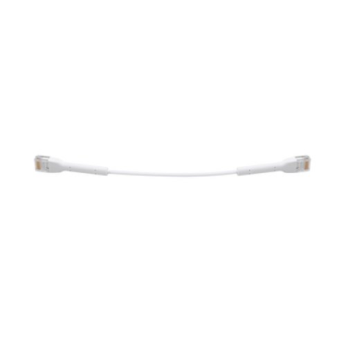 UniFi Ethernet Patch Cable Cat6 de 22 cm (8.66 pulgadas), Color Blanco