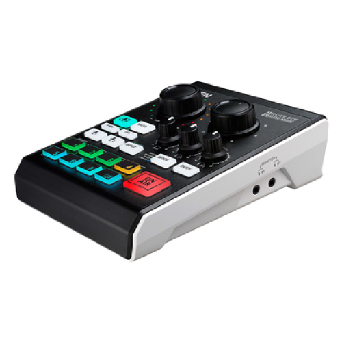 Mezclador de audio para pódcast con IA | MicLIVE™ de 6 canales Mezclador de audio para pódcast con IA | MicLIVE™ de 6 canales
