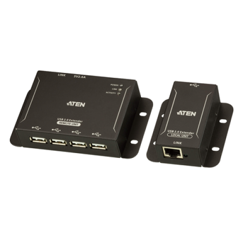 Extensor USB 2.0 |Cat 5| Hub de 4 puertos | hasta 50 metros Extensor USB 2.0 |Cat 5| Hub de 4 puertos | hasta 50 metros