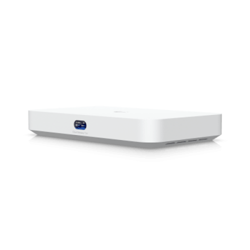 UCG Fiber Cloud Gateway de 10G de Escritorio con Switch Integrado de 4 Puertos 2.5 GbE y 1 Puerto 10G SFP+, Compatibilidad Total con Full Stack UniFi