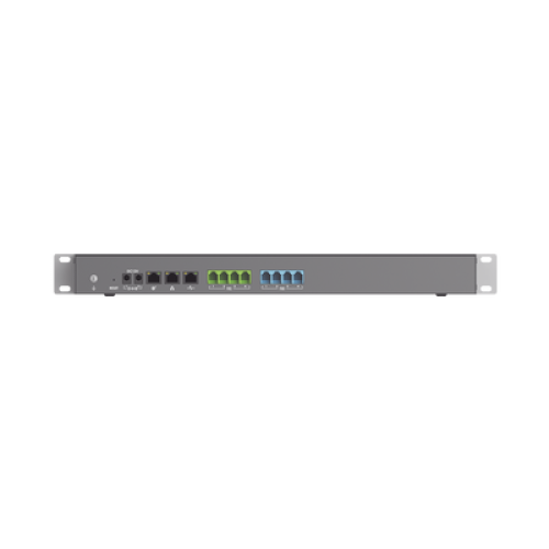 Conmutador IP-PBX para hasta 2000 usuarios y 300 llamadas simultaneas, 4FXO, 4FXS,  para solución de comunicaciones unificadas y colaboración