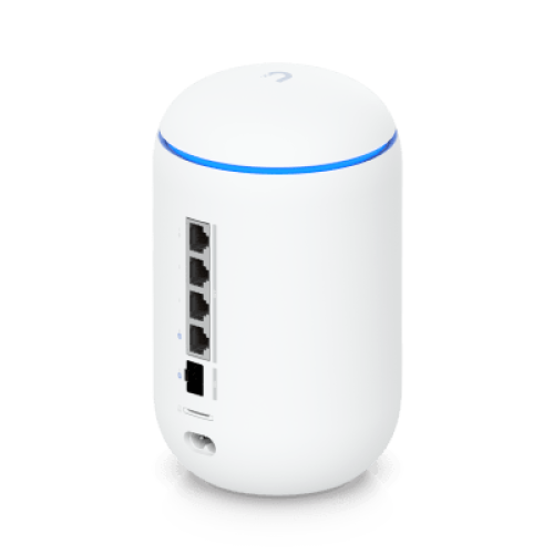 Dream Router 7 Cloud Gateway de 10G de Escritorio con WiFi 7 Integrado, Switch de 4 Puertos, Almacenamiento microSD y Compatibilidad Total con Full Stack UniFi