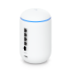 Dream Router 7 Cloud Gateway de 10G de Escritorio con WiFi 7 Integrado, Switch de 4 Puertos, Almacenamiento microSD y Compatibilidad Total con Full Stack UniFi