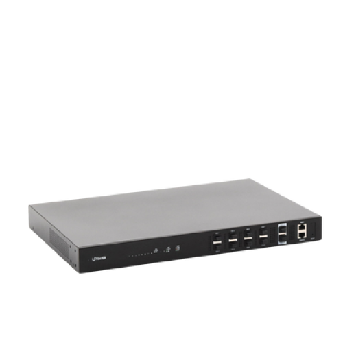 UFiber GPON OLT, Terminal de línea óptica hasta 1024 ONUs concurrentes, con 8 puertos SFP GPON + 2 puertos SFP+ 10 G 