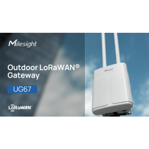 Gateway LoRaWAN para exterior, de largo alcance, con modulo SIM