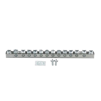 Barra de conexión a tierra STRUCTUREDGROUND™ Cal 14 a 4 Awg, 12 Barrenos