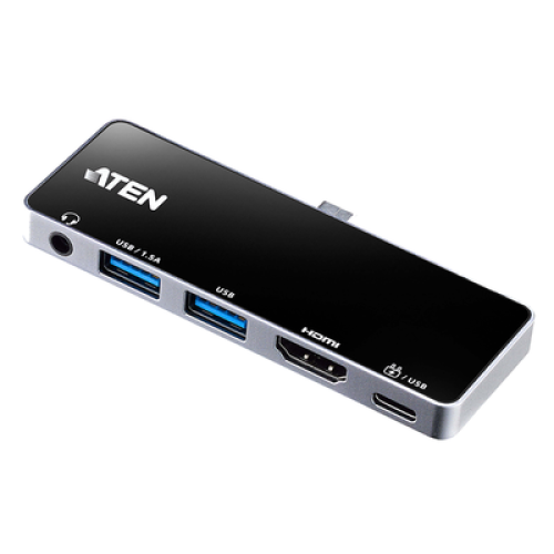 USB-C Travel Dock con Power Pass-Through USB-C Travel Dock con Power Pass-Through